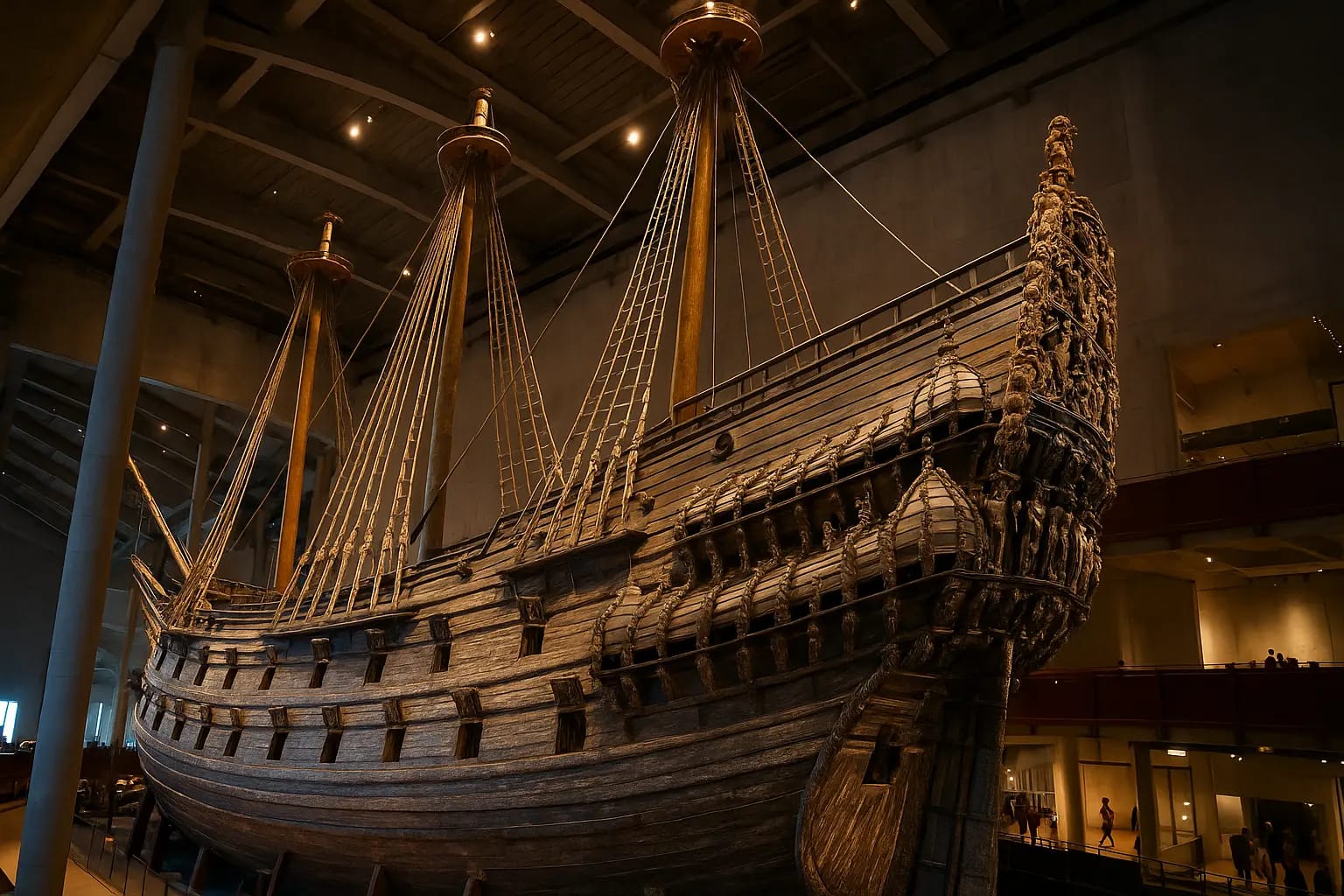El naufragio del Vasa: el buque sueco que se hundió a los 1,5 km de zarpar en 1628