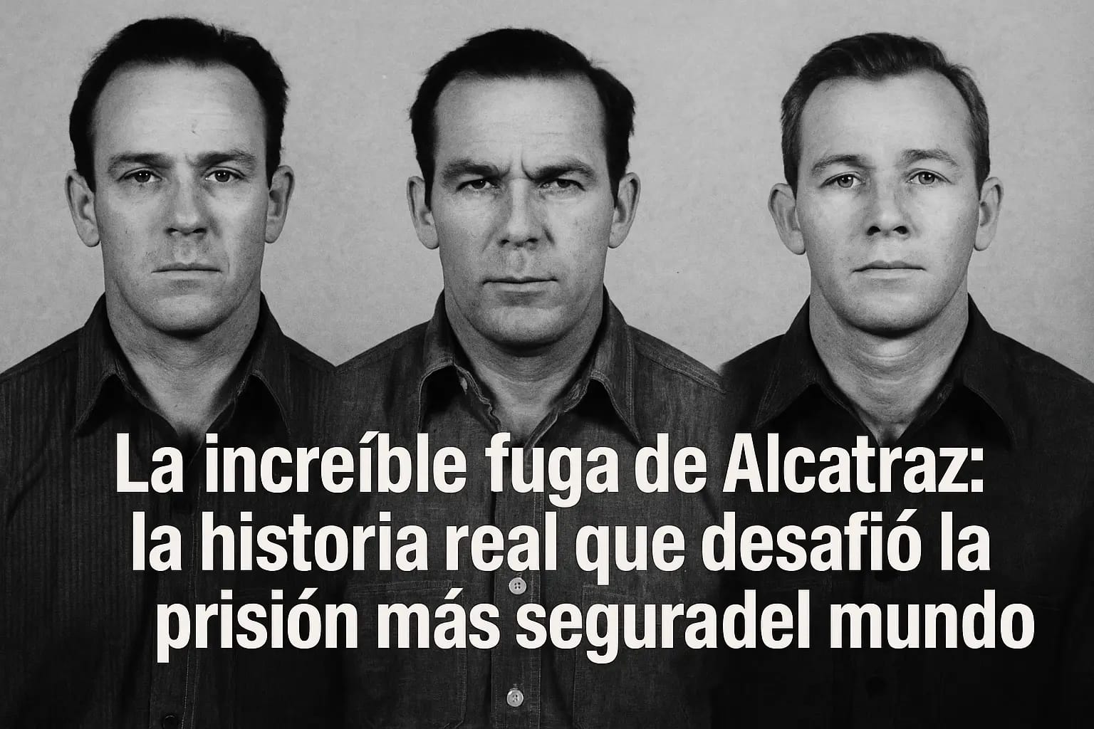 La increíble fuga de Alcatraz: la historia real que desafió la prisión más segura del mundo